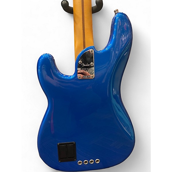 Used 2024 Fender American Ultra II Precision Bass Royal Blue Electric Bass Guitar