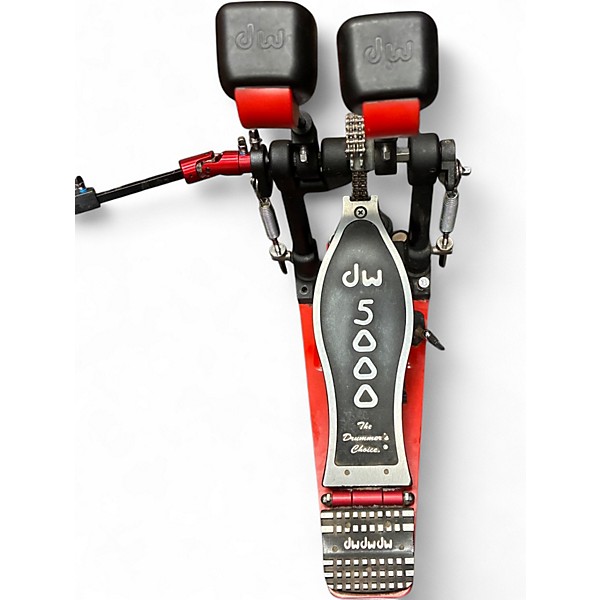 Used DW 5000 Series Double Double Bass Drum Pedal