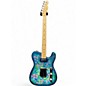 Used 2008 Fender Blue Flower Telecaster Blue Flower Solid Body Electric Guitar thumbnail