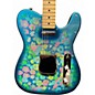 Used 2008 Fender Blue Flower Telecaster Blue Flower Solid Body Electric Guitar