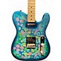 Used 2008 Fender Blue Flower Telecaster Blue Flower Solid Body Electric Guitar