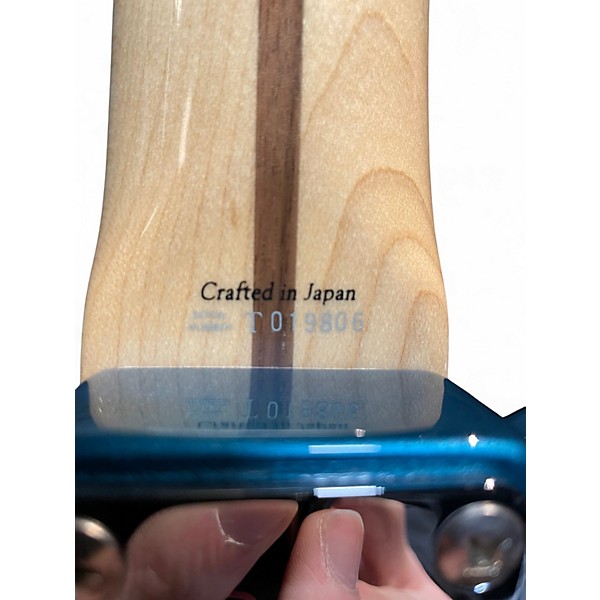 Used 2008 Fender Blue Flower Telecaster Blue Flower Solid Body Electric Guitar