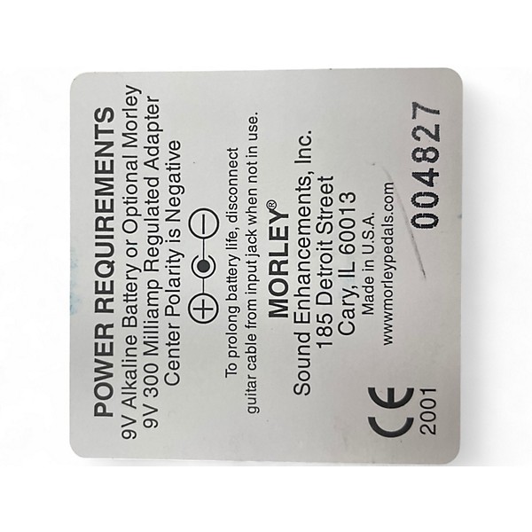 Used Morley LITTLE ALLIGATOR Pedal