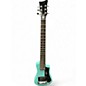 Used Hofner HCT-SH Contemporary Series Surf Green Solid Body Electric Guitar thumbnail