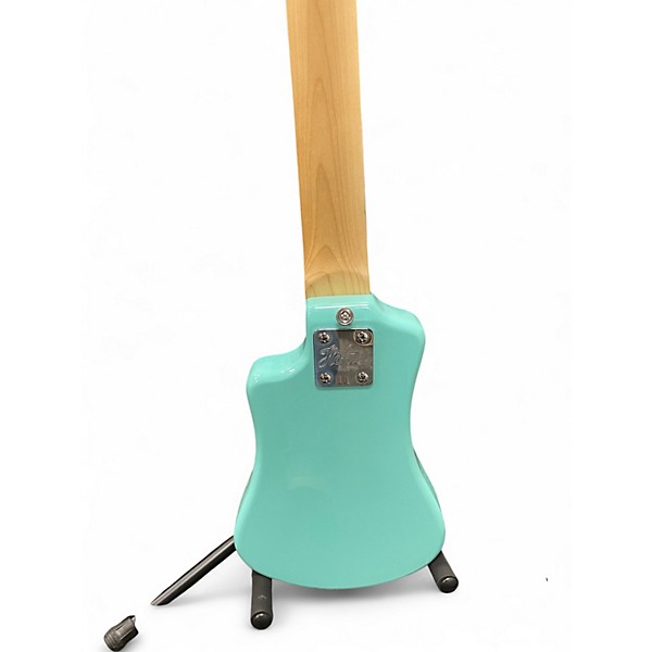 Used Hofner HCT-SH Contemporary Series Surf Green Solid Body Electric Guitar