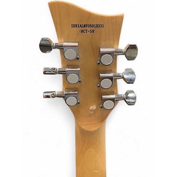 Used Hofner HCT-SH Contemporary Series Surf Green Solid Body Electric Guitar