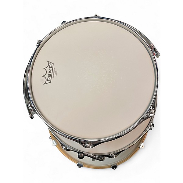 Used Canopus 4 Piece YAIBA MATTE WHITE Drum Kit