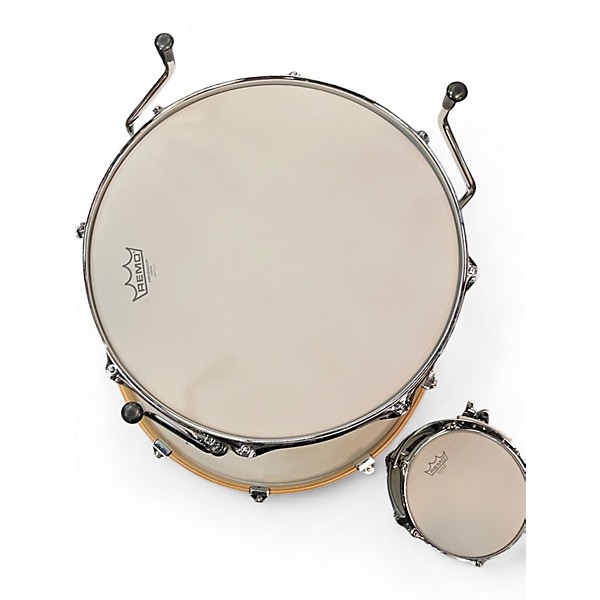 Used Canopus 4 Piece YAIBA MATTE WHITE Drum Kit