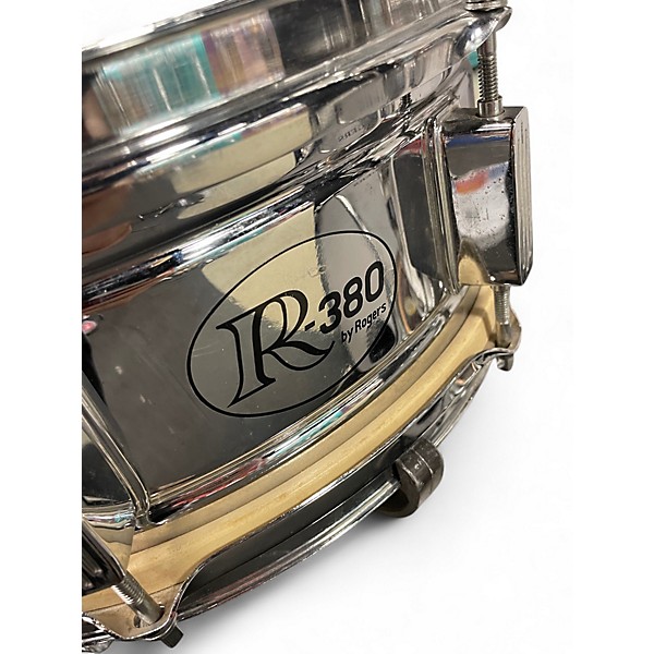 Used 1970s Rogers 6 Piece Drum Kit White Drum Kit