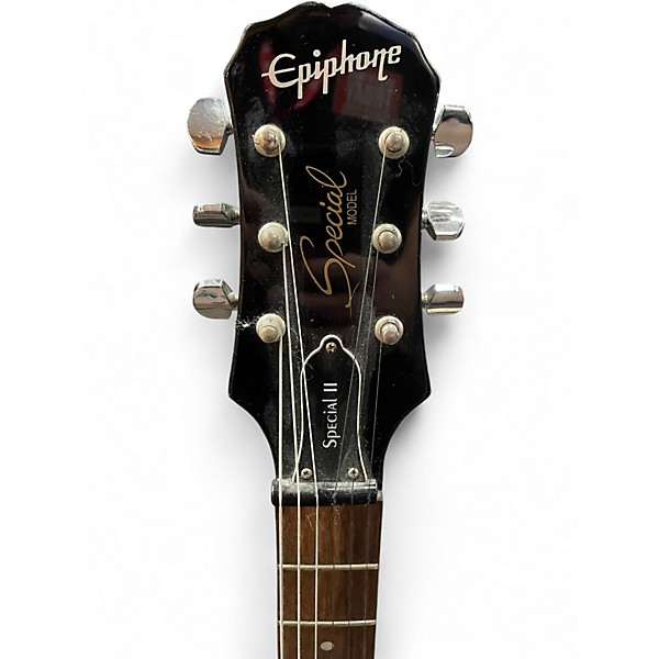 Used Epiphone Les Paul Special II Black Solid Body Electric Guitar