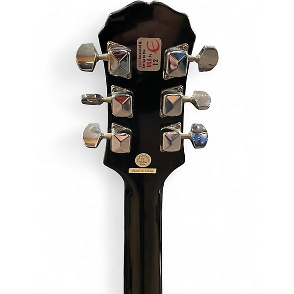 Used Epiphone Les Paul Special II Black Solid Body Electric Guitar