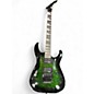 Used Jackson JS20 Dinky Transparent Green Solid Body Electric Guitar thumbnail