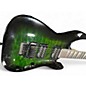 Used Jackson JS20 Dinky Transparent Green Solid Body Electric Guitar