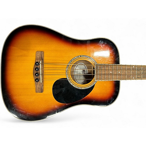 Used Mitchell EZB Super Short-Scale 3 Color Sunburst Acoustic Bass Guitar