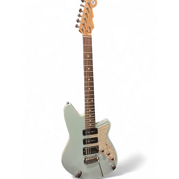 Used Reverend six gun Daphne Blue Solid Body Electric Guitar