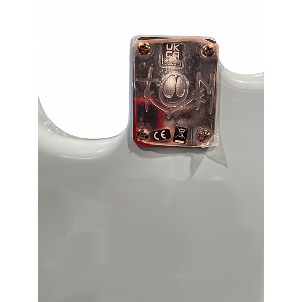 Used Fender Tom Delonge Signature Stratocaster Blue Solid Body Electric Guitar