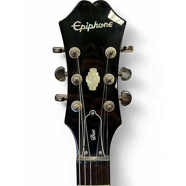 Used Epiphone DOT VS Sunburst Hollow Body Electric Guitar