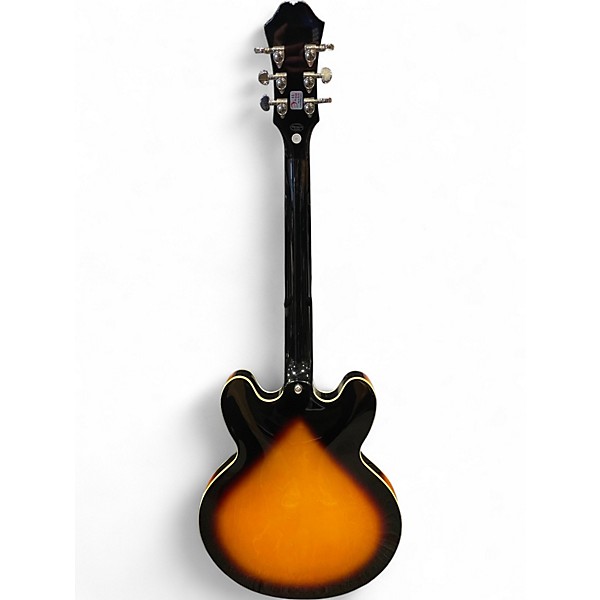Used Epiphone DOT VS Sunburst Hollow Body Electric Guitar