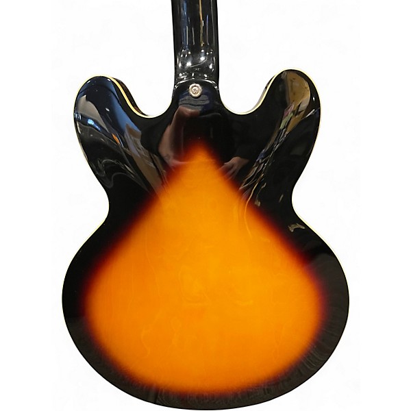 Used Epiphone DOT VS Sunburst Hollow Body Electric Guitar
