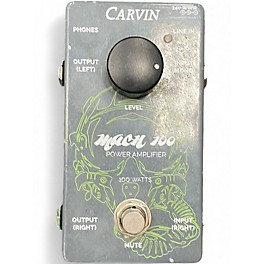 Used Carvin Mach 100 Solid State Guitar Amp Head