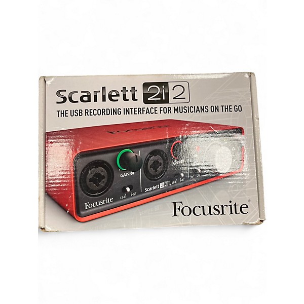 Used Focusrite Scarlett 2i2 Gen 3 Audio Interface