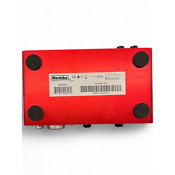 Used Focusrite Scarlett 2i2 Gen 3 Audio Interface