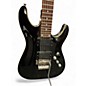 Used Schecter Guitar Research C1 FR Black Solid Body Electric Guitar