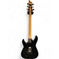 Used Schecter Guitar Research C1 FR Black Solid Body Electric Guitar