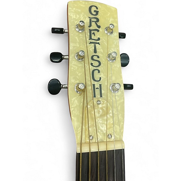 Used Gretsch Guitars G9200 Boxcar Round Neck Natural Resonator Guitar