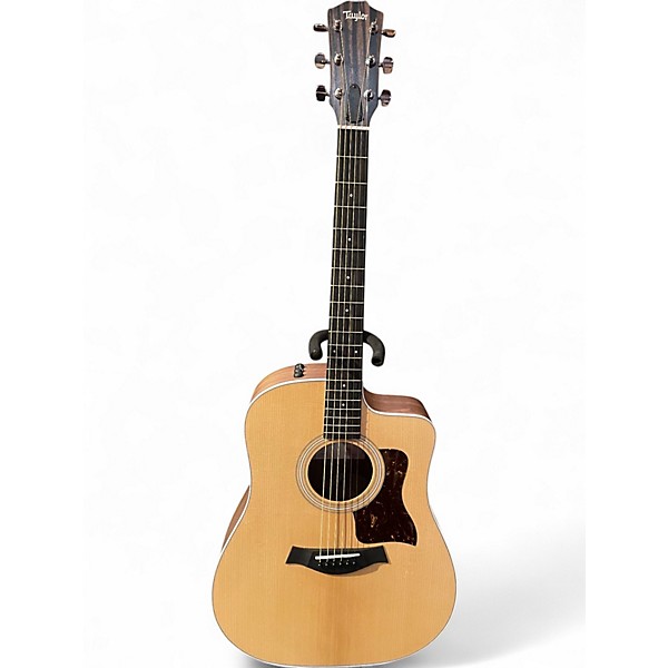 Used Taylor 210CE Natural Acoustic Electric Guitar