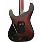 Used Schecter Guitar Research C1 Custom FR SATIN CRIMSON RED BURST Solid Body Electric Guitar