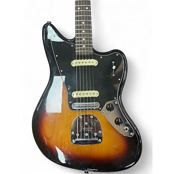 Used Fender Player Jaguar 2 Color Sunburst Solid Body Electric Guitar