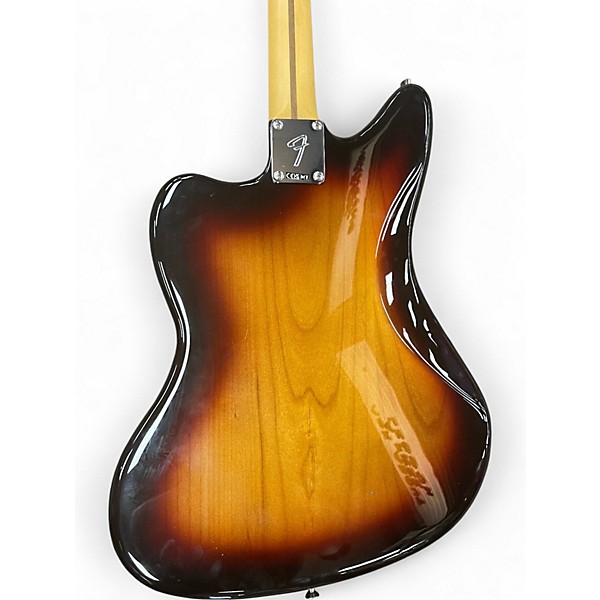 Used Fender Player Jaguar 2 Color Sunburst Solid Body Electric Guitar