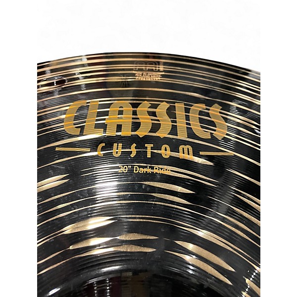 Used MEINL 20in Classics Custom Dark Ride Cymbal