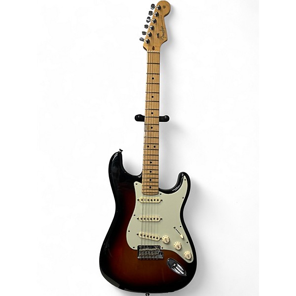Used 2017 Fender American Professional Stratocaster 3 Tone Sunburst Solid Body Electric Guitar