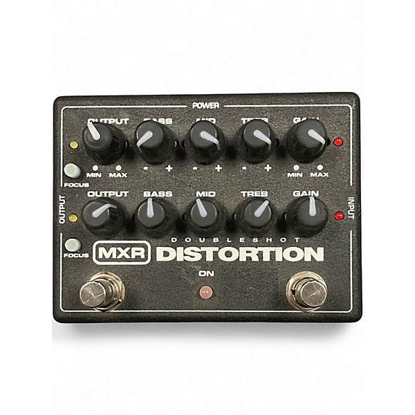 Used MXR Doubleshot Distortion Effect Pedal