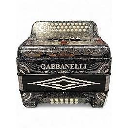 Used GABBANELLI ACCORDIONS M2Tone Compact Fbe/Gcf Black Impala Accordion