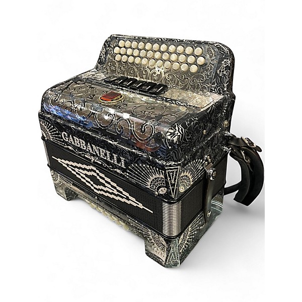Used GABBANELLI ACCORDIONS M2Tone Compact Fbe/Gcf Black Impala Accordion