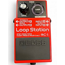 Used BOSS RC1 Loop Station Pedal