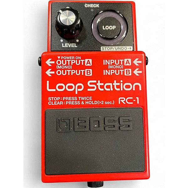 Used BOSS RC1 Loop Station Pedal
