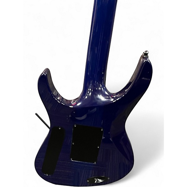 Used Jackson Pro Series Signature Chris Broderick Soloist 6P TRANSPARENT BLUE Solid Body Electric Guitar