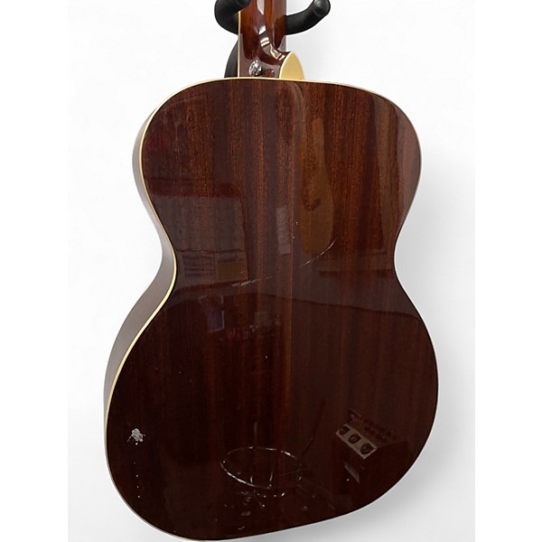 Used Greg Bennett Design by Samick OM2 Natural Acoustic Guitar