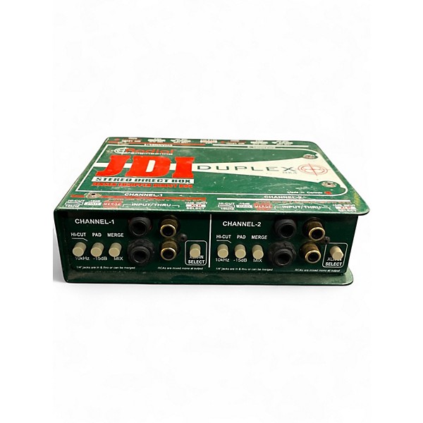 Used Radial Engineering JDI Duplex Stereo Direct Box Direct Box