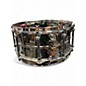 Used Pearl 6.5X14 Ian Paice Signature Snare Silver Drum