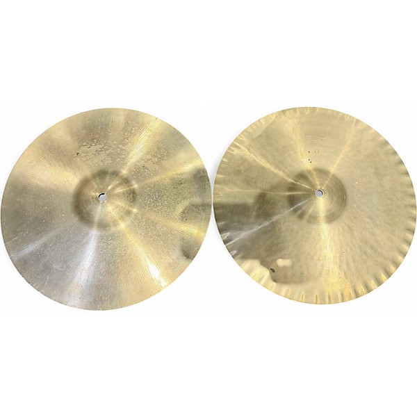 Used Paiste 14in Formula 602 Medium Hi Hat Pair Cymbal