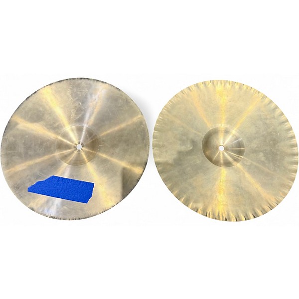 Used Paiste 14in Formula 602 Medium Hi Hat Pair Cymbal