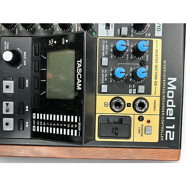 Used TASCAM Model 12 w/footswitch Digital Mixer