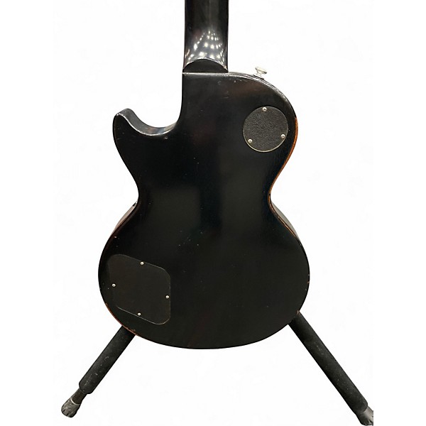 Used 2016 Gibson Les Paul Tribute Black Solid Body Electric Guitar