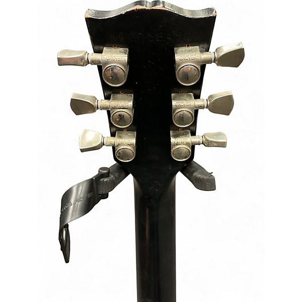 Used 2016 Gibson Les Paul Tribute Black Solid Body Electric Guitar