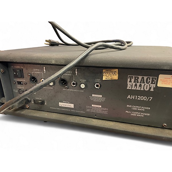 Used Trace Elliot GP7 SM Tube Bass Amp Head | Guitar Center